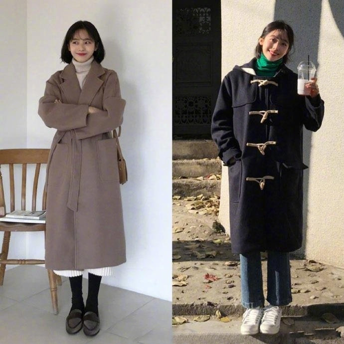 冬日简约保暖穿搭温柔又显气质服装搭配