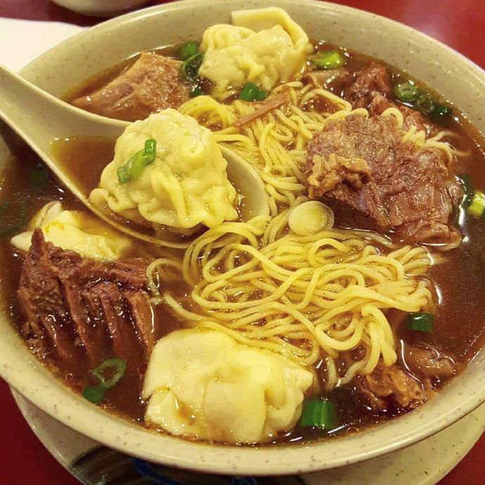 特色小吃云吞面图片
