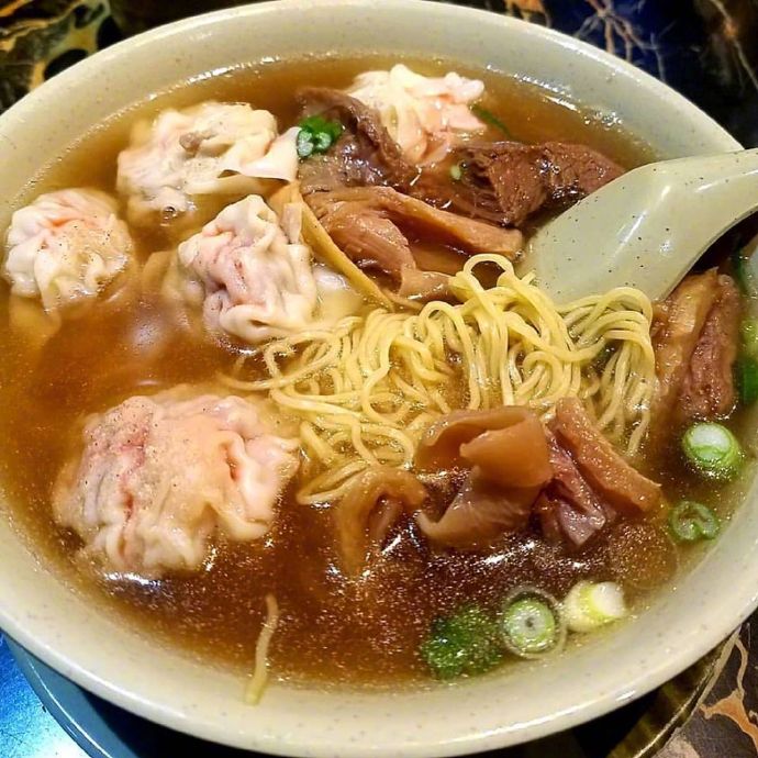 特色小吃云吞面图片