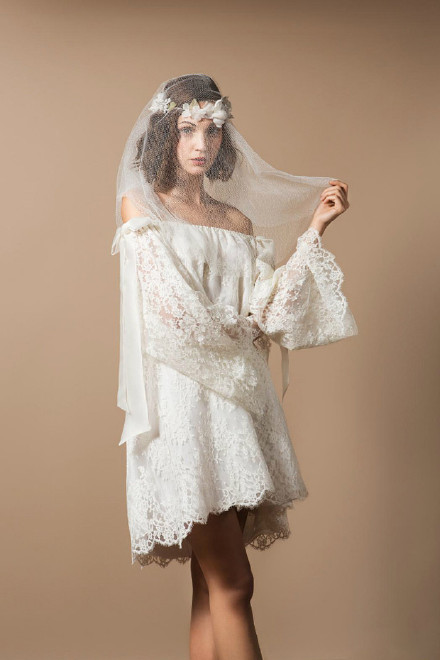 法国嫁衣品牌Delphine Manivet婚纱礼服图片