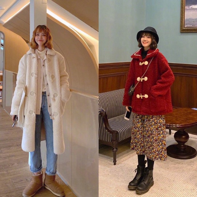 18套冬季减龄少女服装搭配技巧美美的过年吖