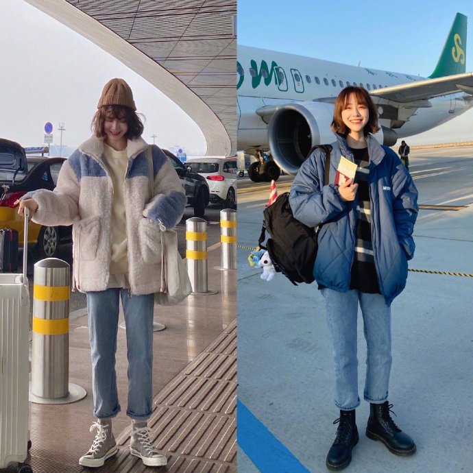 18套冬季减龄少女服装搭配技巧美美的过年吖