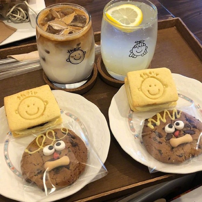 下午茶甜点网红脏脏包图片