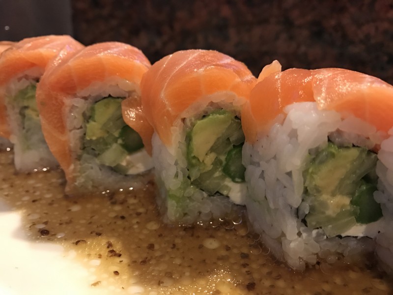 日式美食美味好吃到停不下来的三文鱼图片