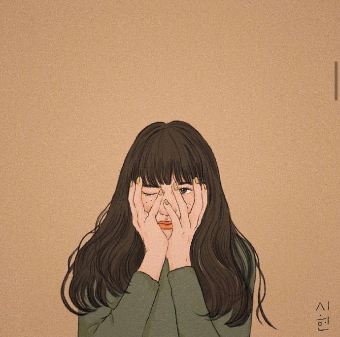 漫画女生头像图片 女孩子要努力上进