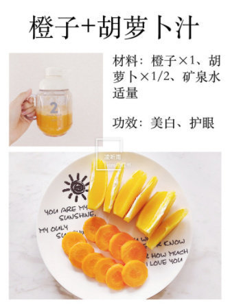 超简单DIY美白减脂果蔬汁每天一杯气质好