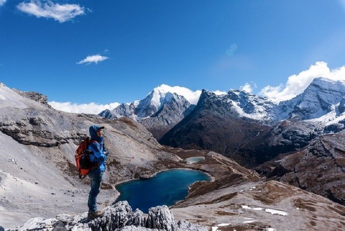 中国的大好山河西川旅行风景图片
