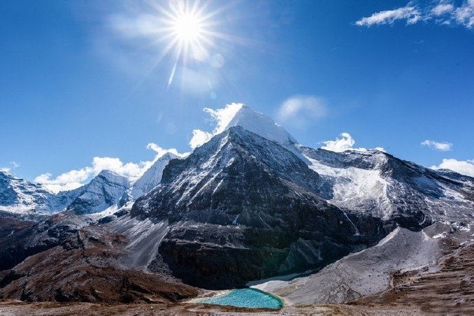 中国的大好山河西川旅行风景图片