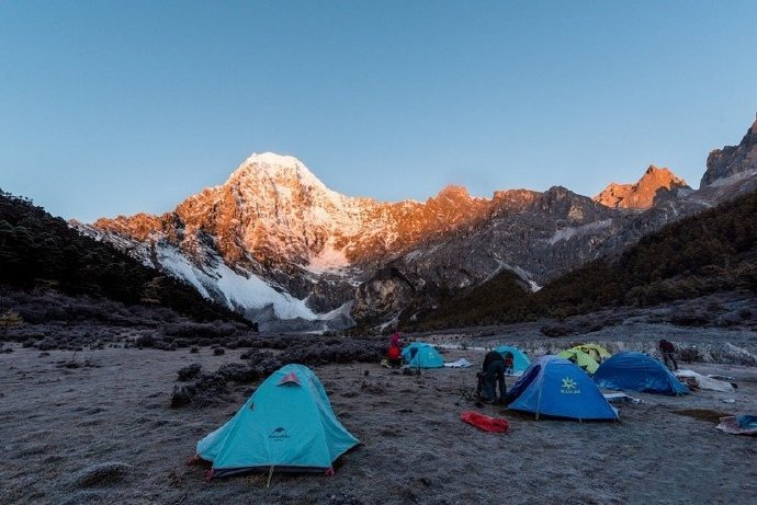 中国的大好山河西川旅行风景图片