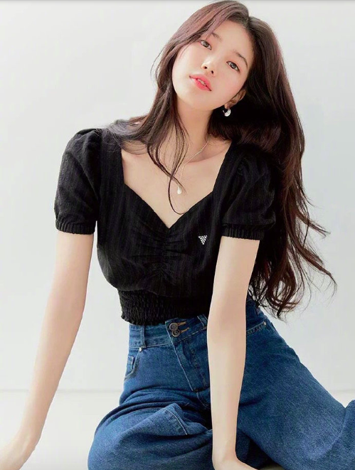 韩国美女明星裴秀智GUESS2020春季画报图片
