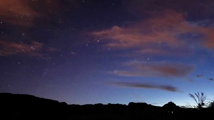 唯美星空风景图片