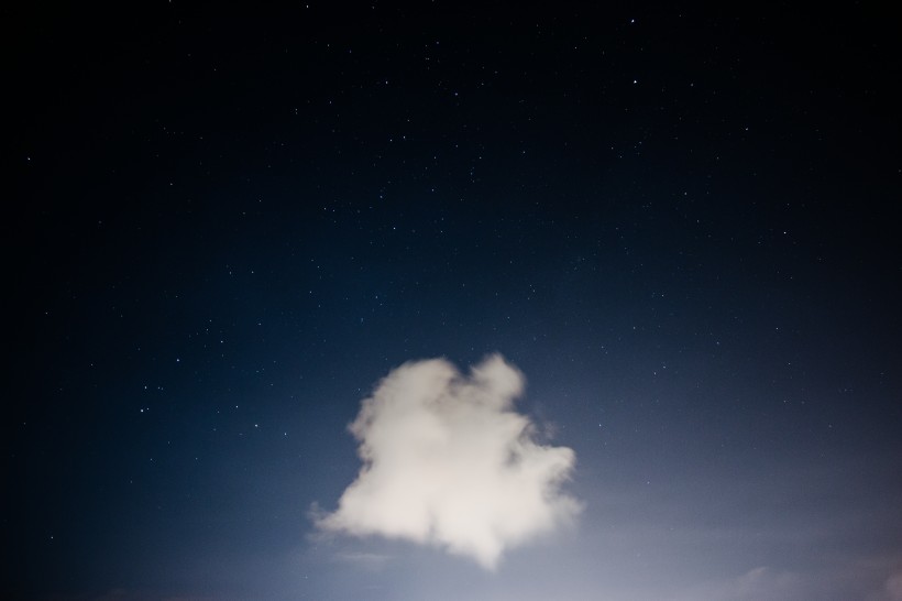 唯美星空风景图片