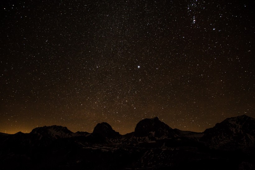 唯美星空风景图片