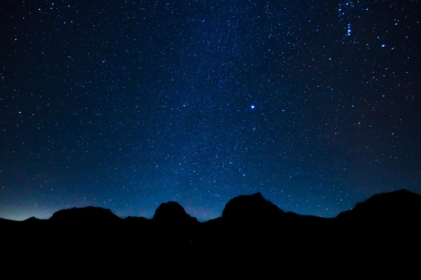 唯美星空风景图片