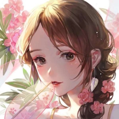 漫画美女头像图片 古风闺蜜头像图片