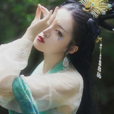 唯美气质古风微信头像女图片