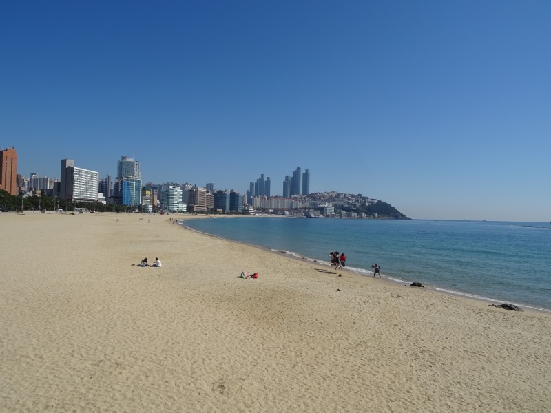 韩国釜山海云台风景图片