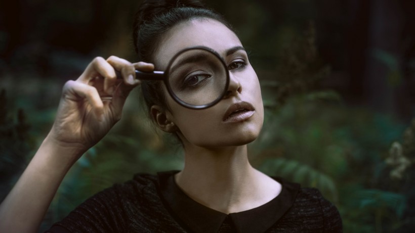欧美美女迷人的眼睛图片