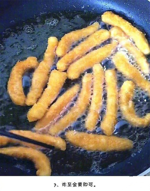 小吃在家自制超简单的炸鸡柳的做法