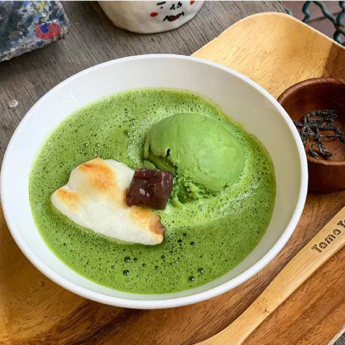 抹茶控的最爱抹茶甜点美食图片