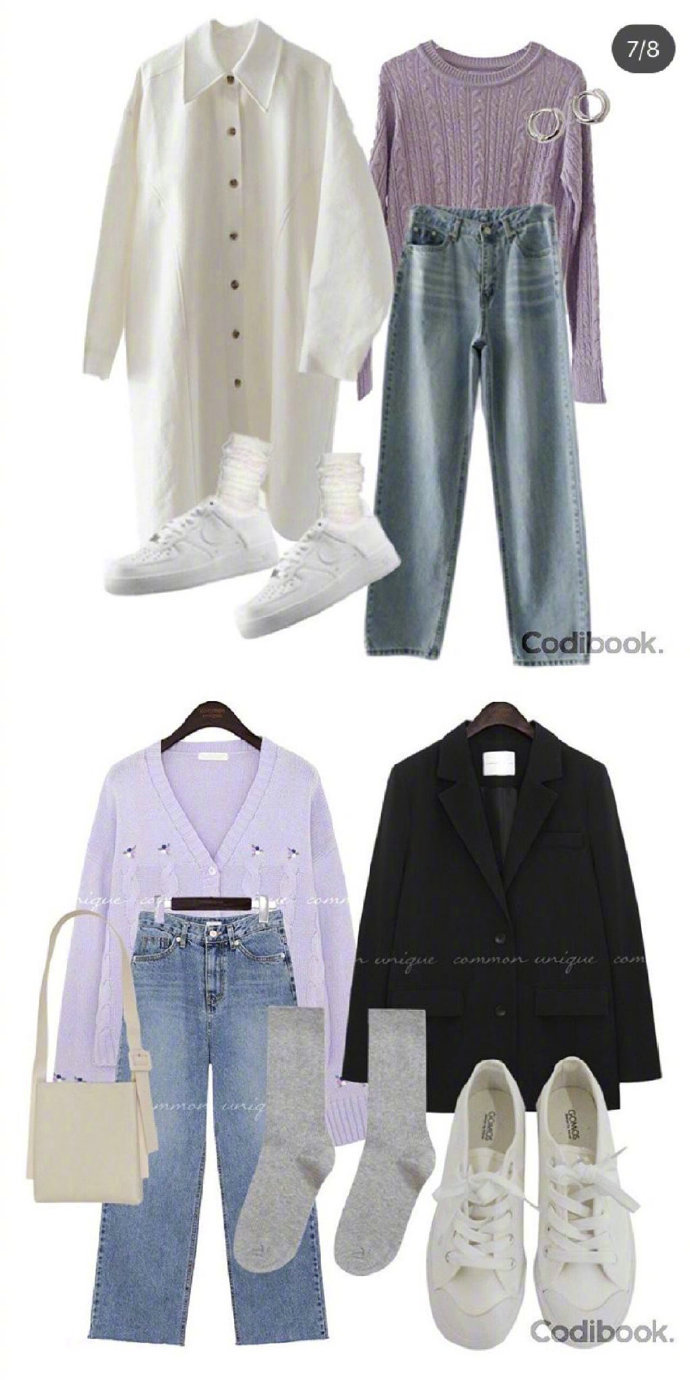 温柔的春天色马卡龙色系服装搭配