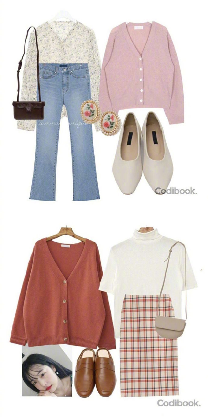 温柔的春天色马卡龙色系服装搭配