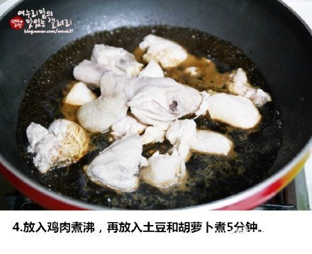 家常菜鸡肉炖粉条的做法