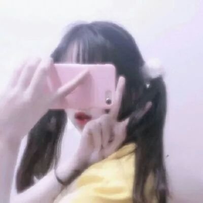 超好看的手机挡脸微信美女头像图片