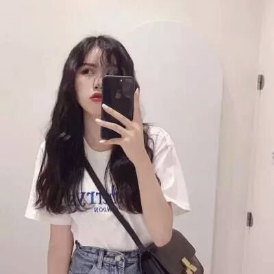 超好看的手机挡脸微信美女头像图片