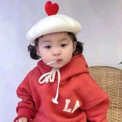 2020最火头像图片 萌娃情侣头像图片
