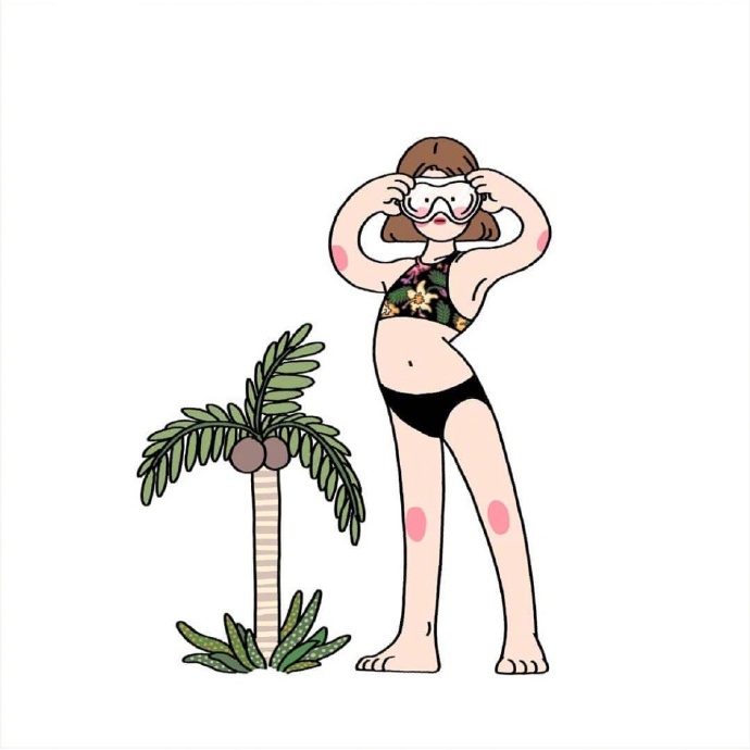 卡通人物头像 生活奇奇怪怪 我得可可爱爱