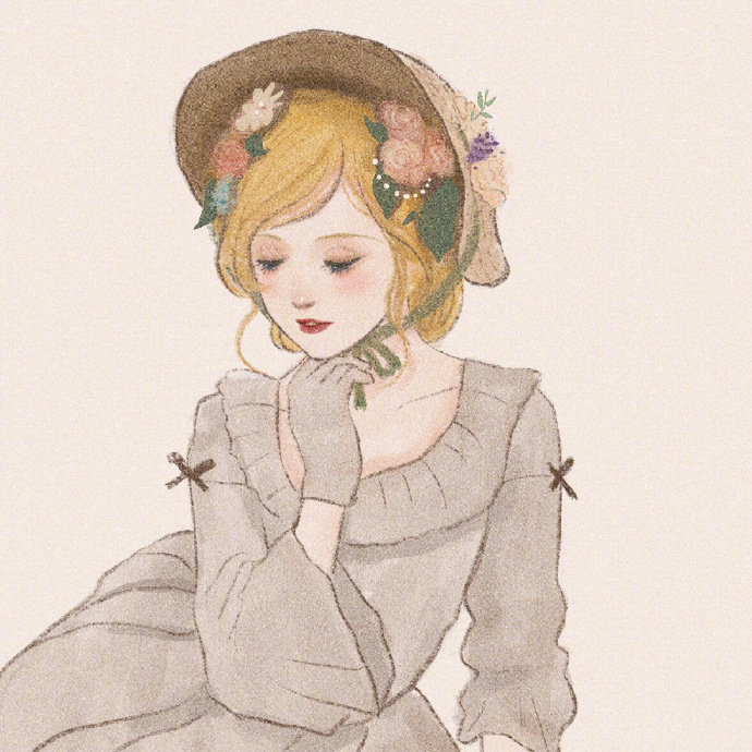 迪士尼公主手绘插画头像女生图片