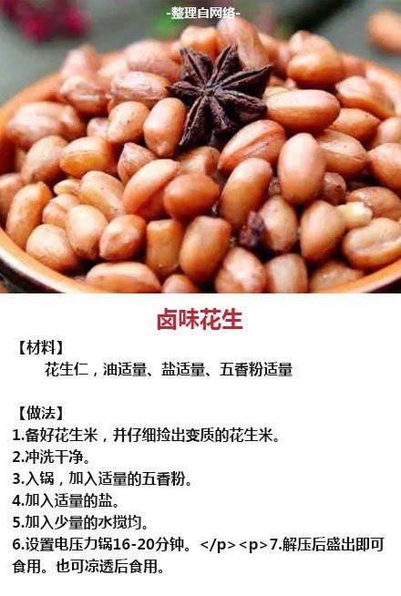 下酒菜自己在9道家常卤菜的做法