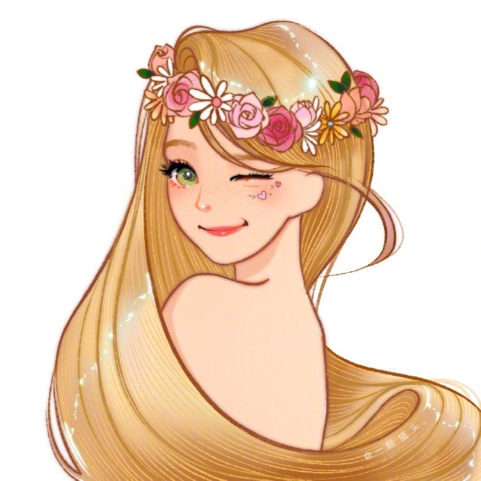 迪士尼公主美女头像 漫画人物头像图片