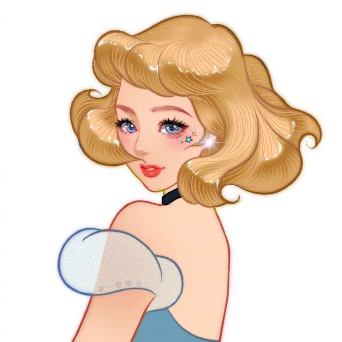迪士尼公主美女头像 漫画人物头像图片