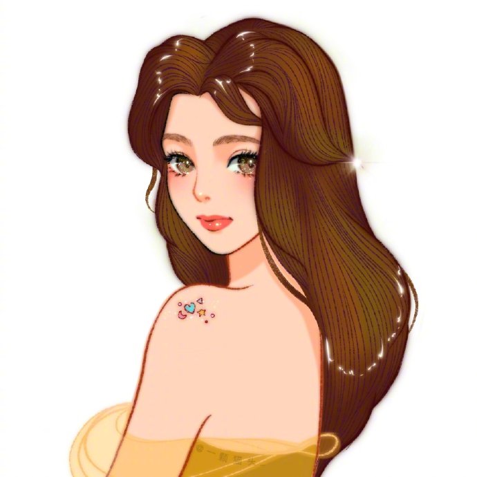 迪士尼公主美女头像 漫画人物头像图片