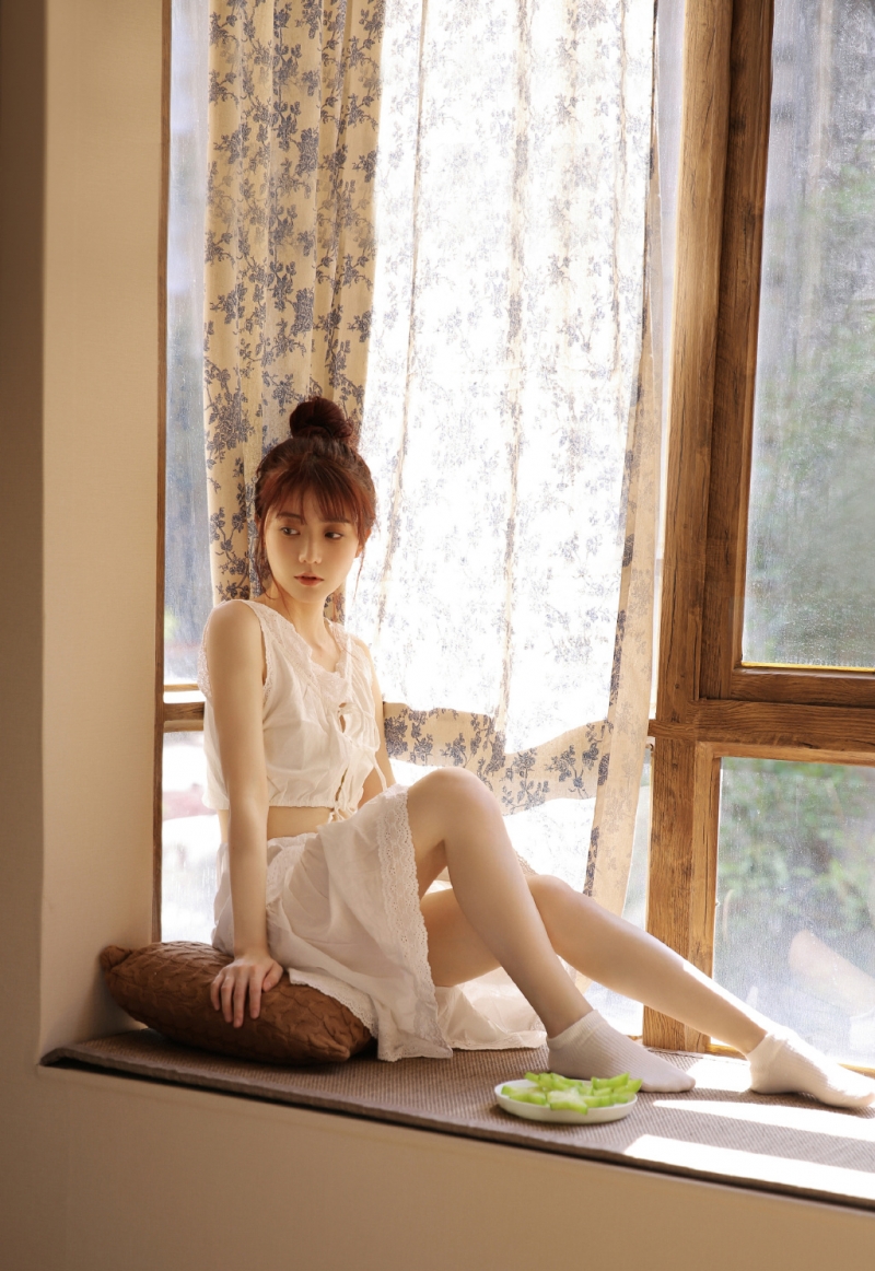 日韩美女柔情似水清纯写真摄影