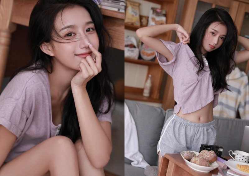 大眼美女粉嫩娇艳漂亮女生图片