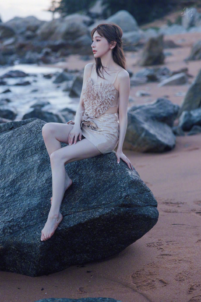 甜心教主王心凌海边写真图片我要看美女